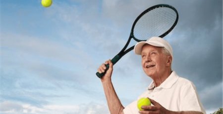 best tennis racket for senior players